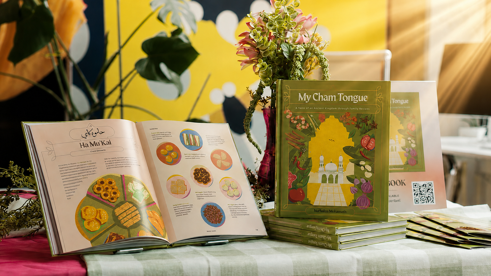 My Cham tongue book-launch event