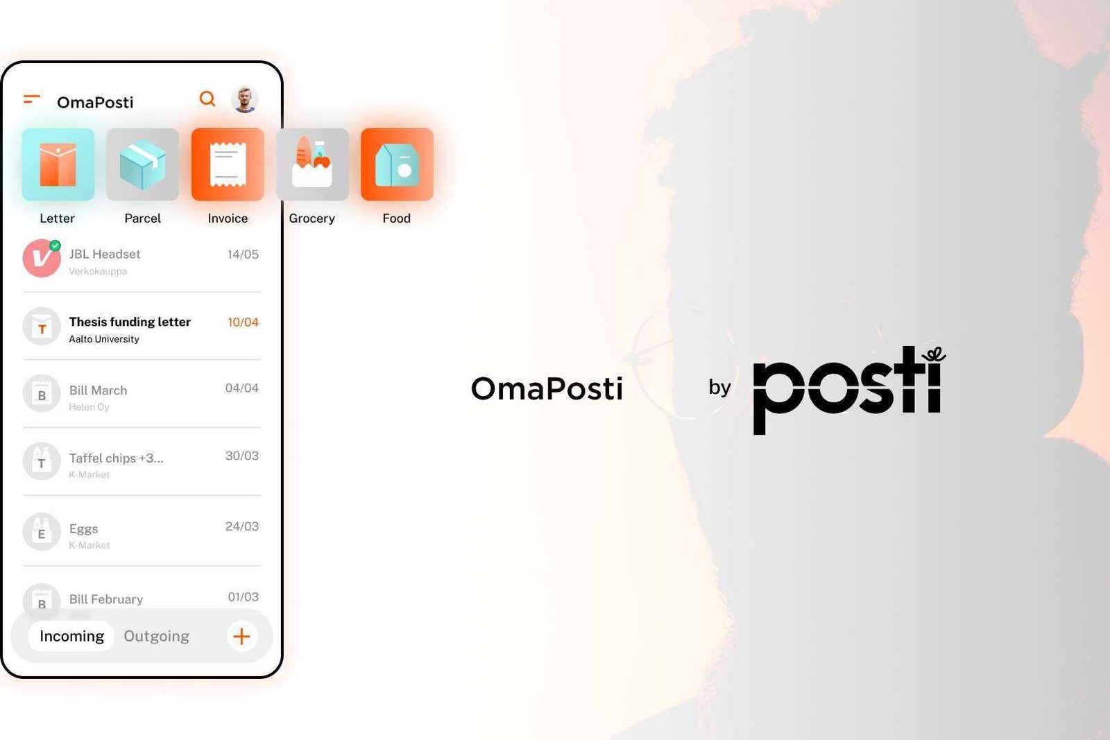 Posti OmaPosti future service concept