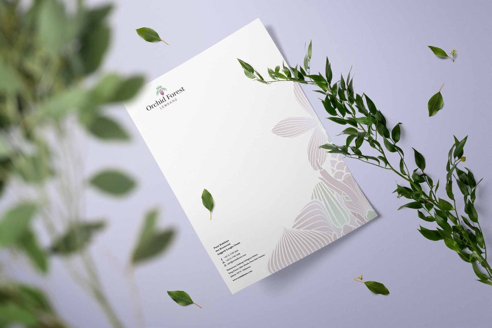 Orchid Forest identity application