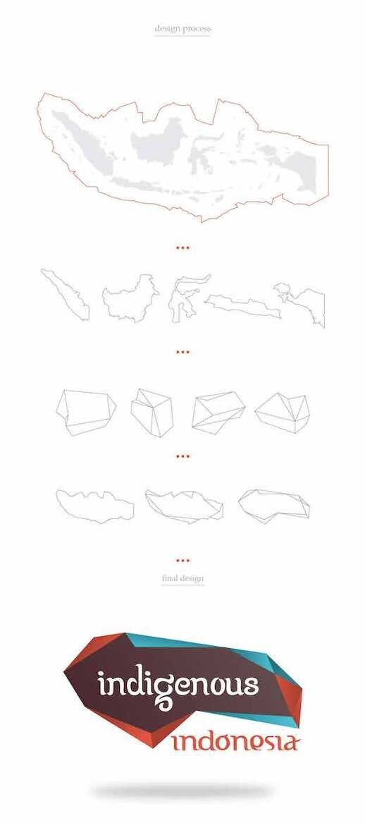 Indigenous Indonesia regional illustration