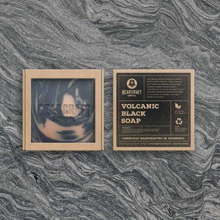 Bearcraft Supply Co. packaging material and detail